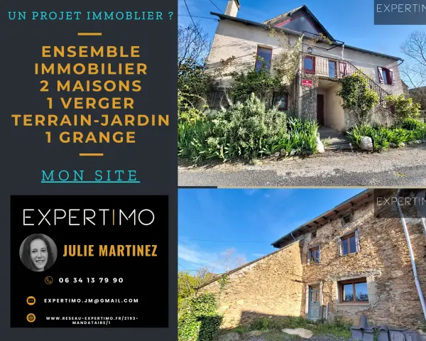 Centrès 12120 – Vente maison/villa 9&nbsp;pièces 6&nbsp;chambres