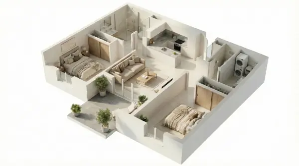 Poggio-Mezzana 20230 – Vente appartement 3&nbsp;pièces 2&nbsp;chambres