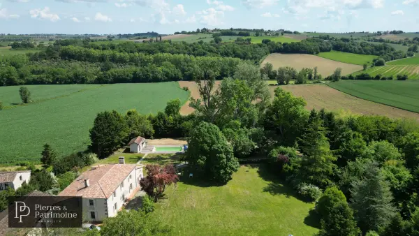 Moncrabeau 47600 – Vente maison/villa 10&nbsp;pièces 5&nbsp;chambres