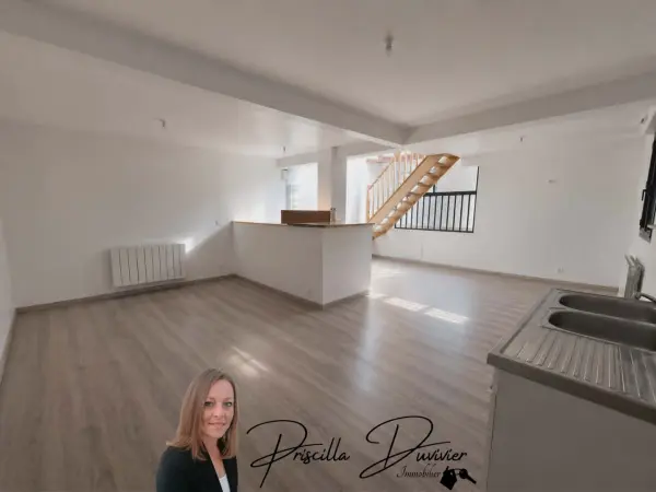 Berthecourt 60370 – Vente appartement 4&nbsp;pièces 3&nbsp;chambres
