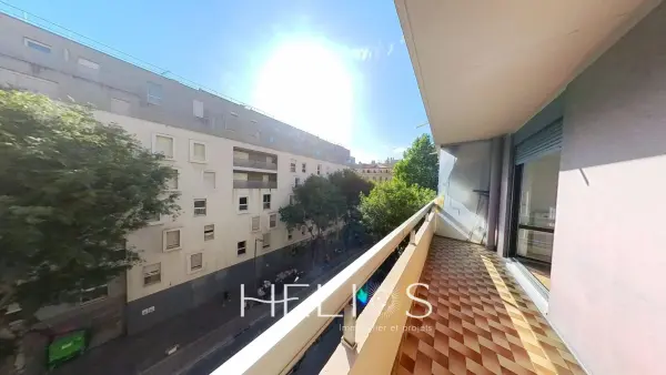 Marseille 13003 – Vente appartement 3&nbsp;pièces 2&nbsp;chambres