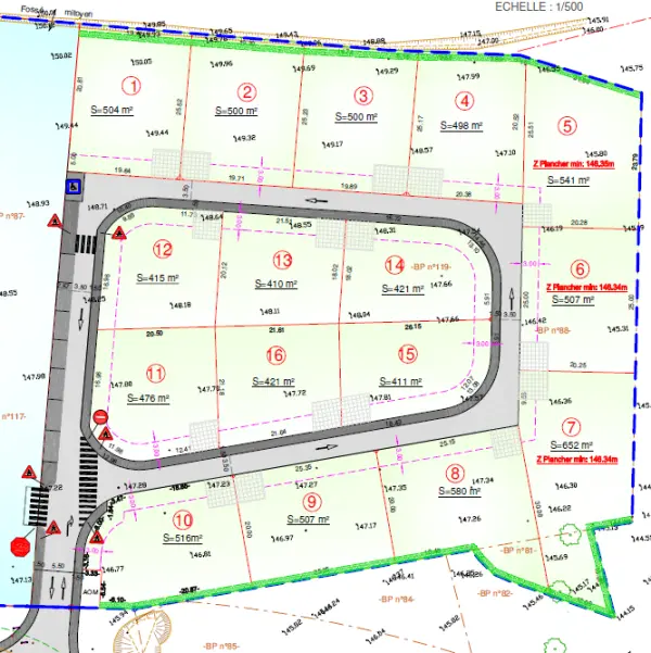 Auch 32000 – Vente terrain