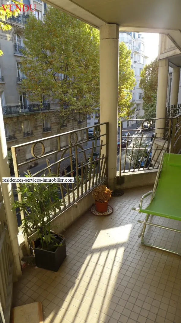 Paris 75016 – Vente appartement 2&nbsp;pièces 1&nbsp;chambre