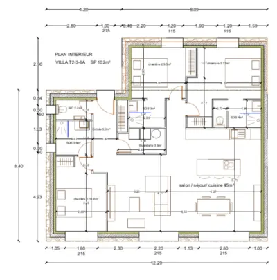 Sotta 20146 – Vente maison/villa 4&nbsp;pièces 3&nbsp;chambres