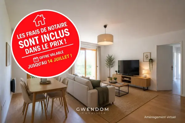 Torcy 77200 – Vente appartement 4&nbsp;pièces 3&nbsp;chambres