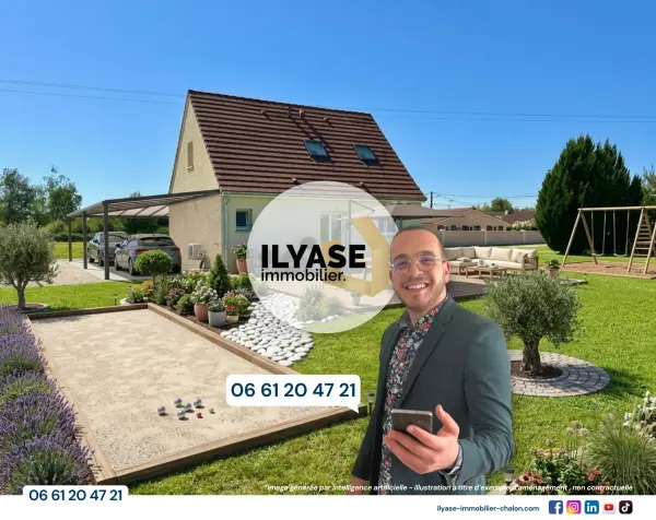 Tournus 71700 – Vente maison/villa 4&nbsp;pièces 3&nbsp;chambres