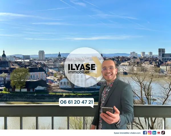Chalon-sur-Saône 71100 – Vente appartement 5&nbsp;pièces 3&nbsp;chambres