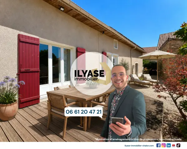 Saint-Cyr 71240 – Vente maison/villa 5&nbsp;pièces 3&nbsp;chambres