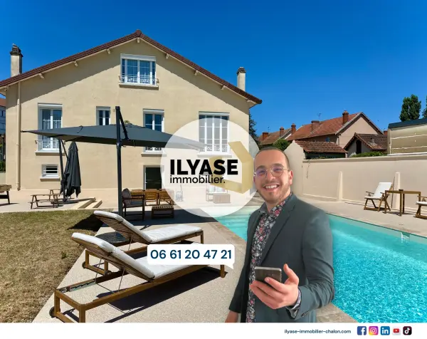 Chalon-sur-Saône 71100 – Vente maison/villa 9&nbsp;pièces 5&nbsp;chambres