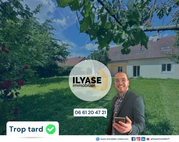 Chalon-sur-Saône 71100 – Vente maison/villa 10&nbsp;pièces 7&nbsp;chambres