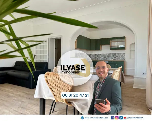 Chalon-sur-Saône 71100 – Vente appartement 4&nbsp;pièces 3&nbsp;chambres