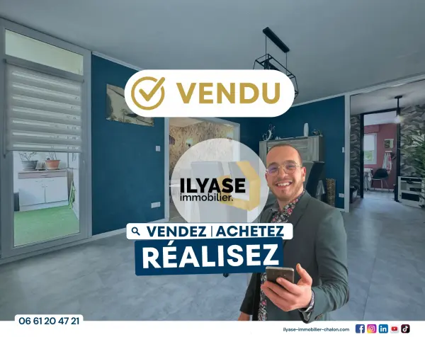 Chalon-sur-Saône 71100 – Vente appartement 5&nbsp;pièces 3&nbsp;chambres