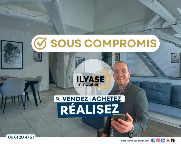 Chalon-sur-Saône 71100 – Vente appartement 3&nbsp;pièces 2&nbsp;chambres