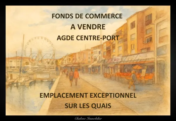 Le Cap d&rsquo;Agde 34300 – Vente local
