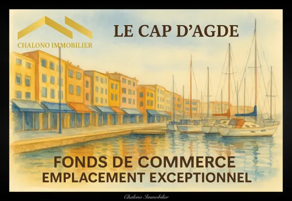 Agde 34300 – Vente fonds de commerce boutique