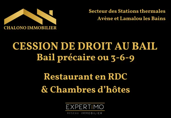 Le Bousquet-d&rsquo;Orb 34260 – Cession de bail local