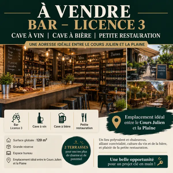 Marseille 13006 – Vente fonds de commerce boutique