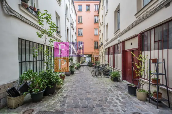 Paris 75010 – Vente appartement 2&nbsp;pièces 1&nbsp;chambre