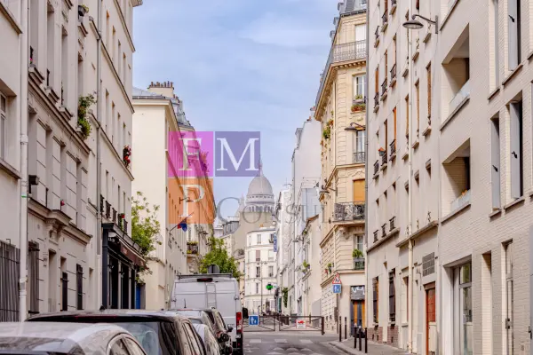 Paris 75018 – Vente appartement 2&nbsp;pièces 1&nbsp;chambre