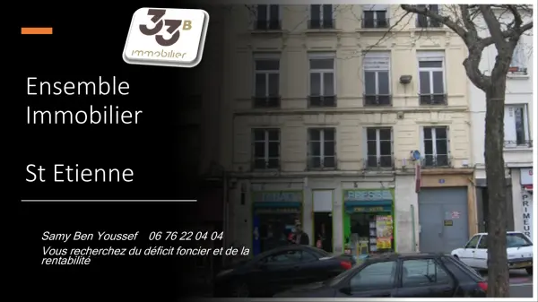 Saint-Étienne 42000 – Vente immeuble 25&nbsp;pièces