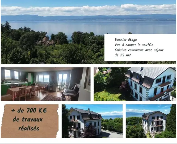 Thonon-les-Bains 74200 – Vente de prestige maison/villa 14&nbsp;pièces 8&nbsp;chambres