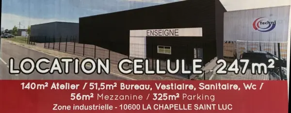 La Chapelle-Saint-Luc 10600 – Location local