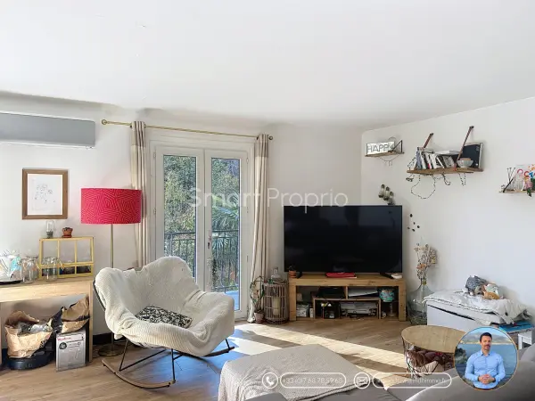 Roquebrune-Cap-Martin 06190 – Vente appartement 3&nbsp;pièces 2&nbsp;chambres