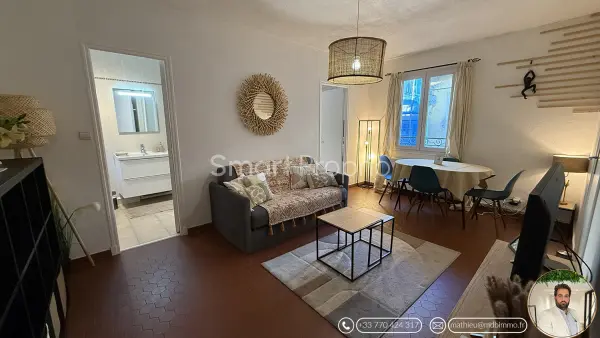 Nice 06300 – Vente appartement 2&nbsp;pièces 1&nbsp;chambre