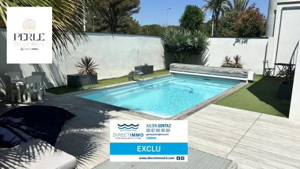 Carnon Plage 34280 – Vente maison/villa 5&nbsp;pièces 4&nbsp;chambres