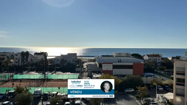 Carnon Plage 34130 – Vente appartement 2&nbsp;pièces 1&nbsp;chambre