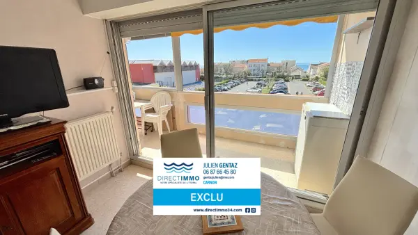 Carnon Plage 34280 – Vente appartement 2&nbsp;pièces 1&nbsp;chambre
