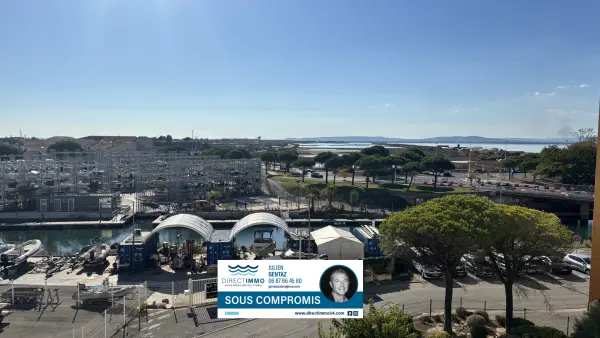 Carnon Plage 34130 – Vente appartement 1&nbsp;pièce