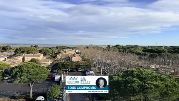 Carnon Plage 34130 – Vente appartement 2&nbsp;pièces 1&nbsp;chambre