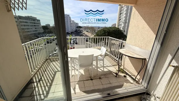 Carnon Plage 34130 – Vente appartement 2&nbsp;pièces 1&nbsp;chambre