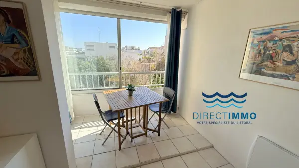 Carnon Plage 34130 – Vente appartement 1&nbsp;pièce