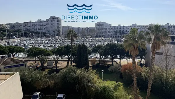 Carnon Plage 34130 – Vente appartement 3&nbsp;pièces 2&nbsp;chambres