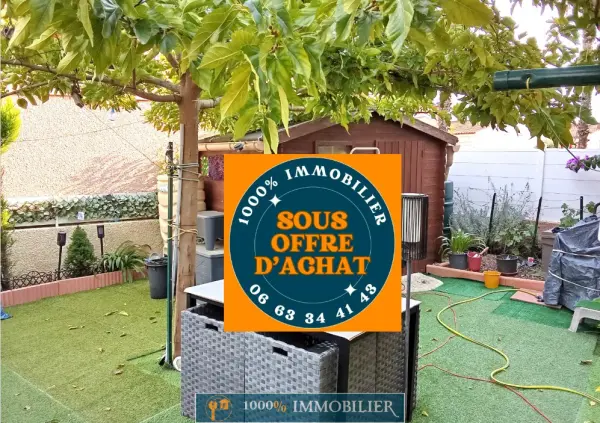 Valras-Plage 34350 – Vente maison/villa 3&nbsp;pièces 2&nbsp;chambres