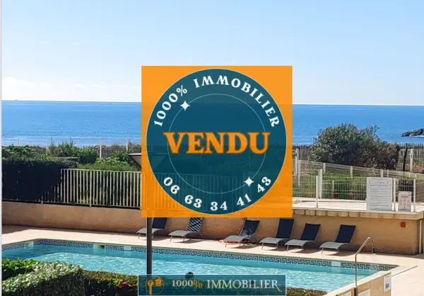 Valras-Plage 34350 – Vente appartement 3&nbsp;pièces 2&nbsp;chambres