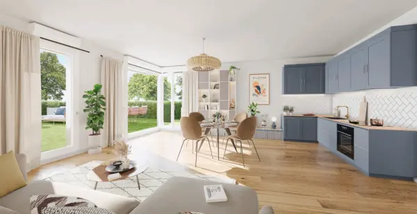 Bruguières 31150 – Vente appartement 3&nbsp;pièces 2&nbsp;chambres