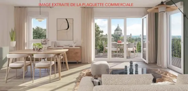 Lisieux 14100 – Vente appartement 3&nbsp;pièces 2&nbsp;chambres