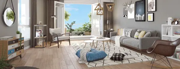 Montfermeil 93370 – Vente appartement 3&nbsp;pièces 2&nbsp;chambres