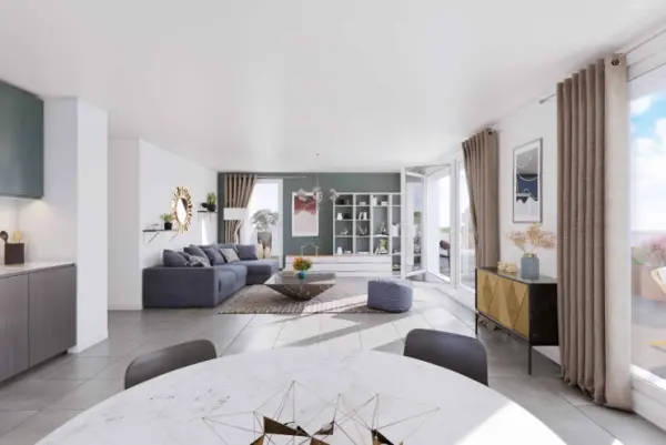 Villeurbanne 69100 – Vente appartement 5&nbsp;pièces 4&nbsp;chambres