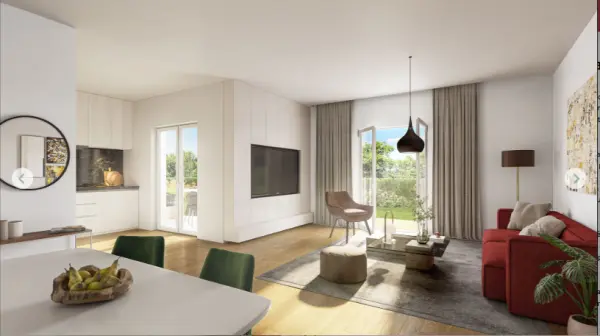 Cucq 62780 – Vente appartement 2&nbsp;pièces 1&nbsp;chambre