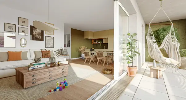Castets 40260 – Vente appartement 2&nbsp;pièces 1&nbsp;chambre