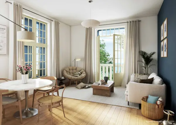 Trouville-sur-Mer 14360 – Vente appartement 3&nbsp;pièces 2&nbsp;chambres