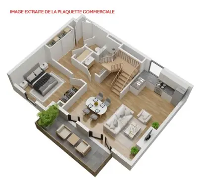 Strasbourg 67100 – Vente appartement 2&nbsp;pièces 1&nbsp;chambre