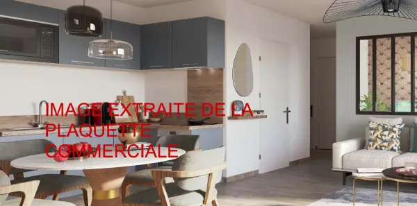 Villeurbanne 69100 – Vente appartement 3&nbsp;pièces 2&nbsp;chambres