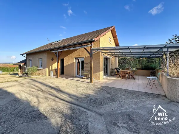 Chamagnieu 38460 – Vente maison/villa 6&nbsp;pièces 4&nbsp;chambres