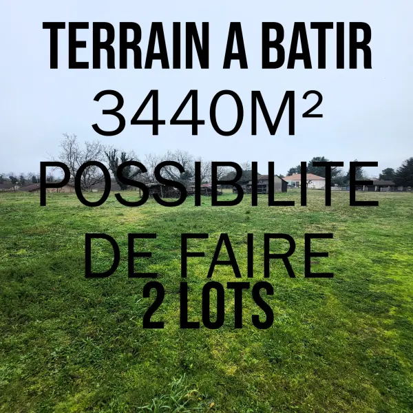 Saint-Maixant 33490 – Vente terrain