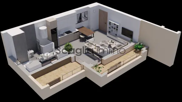 Grosseto-Prugna 20128 – Vente appartement 1&nbsp;pièce